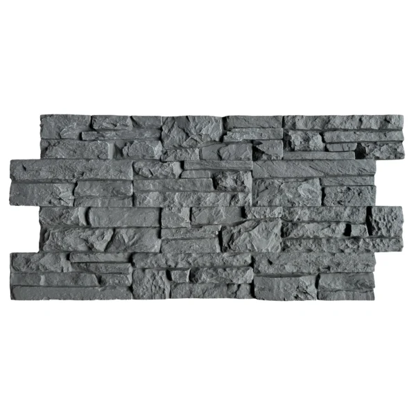Colorado Black – Brick Strips 3D Wall Panel