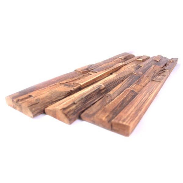 Houtstrip Walnoot – TeakHout – Voor Interieur – 54x20x1,5cm - Image 2