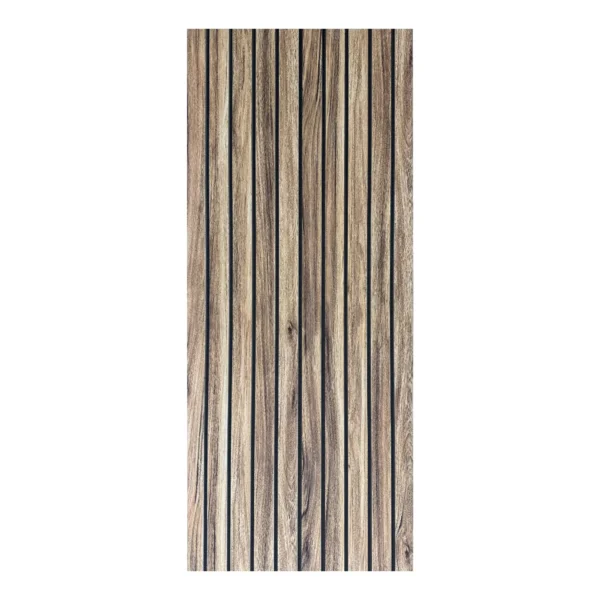 Acoustic Panels Wood-look EPS Oak – Sound insulation / Waterproof – For Interior/Exterior – 50x120x2cm