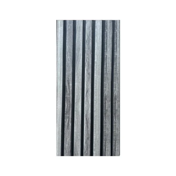 Panneaux acoustiques EPS XL Gris cendré – Isolation acoustique / Imperméable – Pour intérieur/extérieur – 270x72x2,5cm