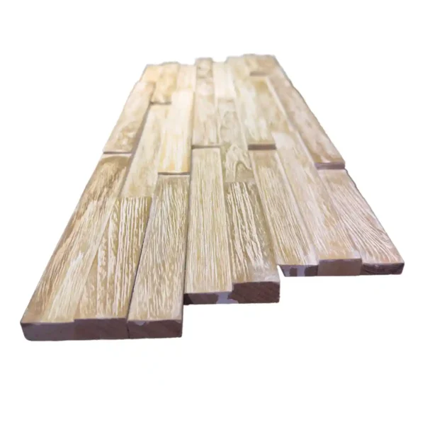 Houtstrip Licht – TeakHout – Voor Interieur – 54x20x4,5cm - Image 2