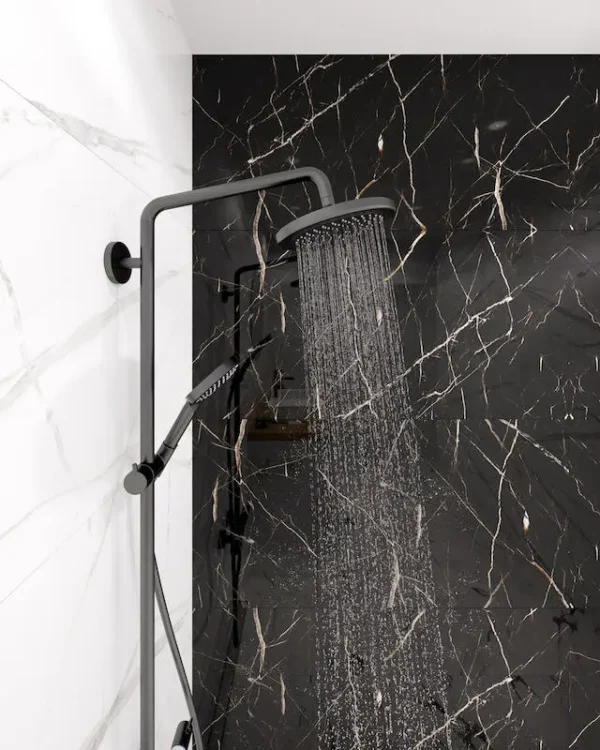 SPC Marmerlook Wandpaneel Calacatta Black 120x60cm - Image 3