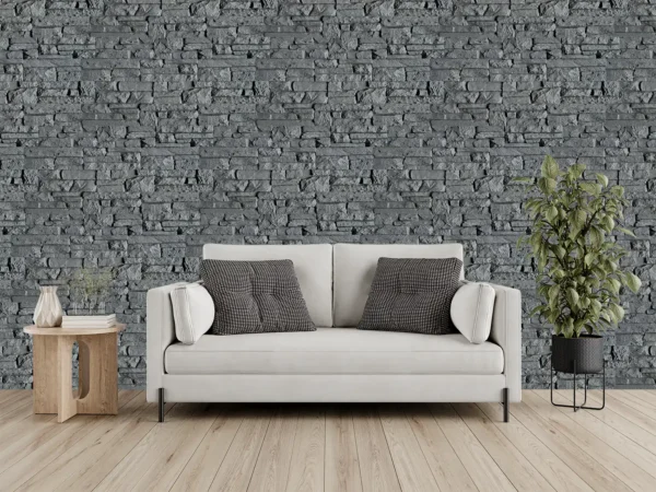 Colorado Black – Brick Strips 3D Wall Panel - Image 2