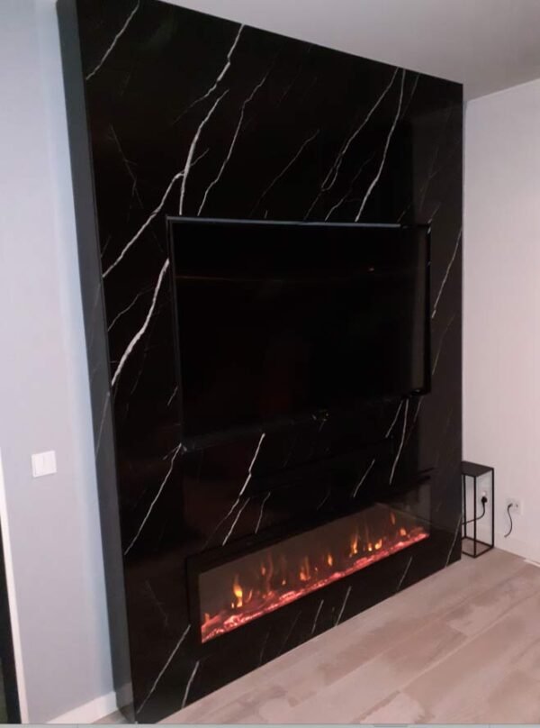 PVC Marmer Wandpaneel Nero Marquina - Image 3