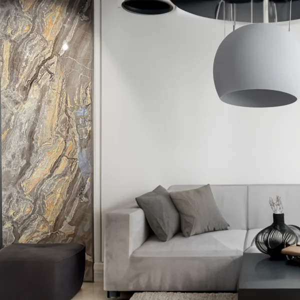 PVC Marmer Wandpaneel Onyx 260x122cm - Image 2